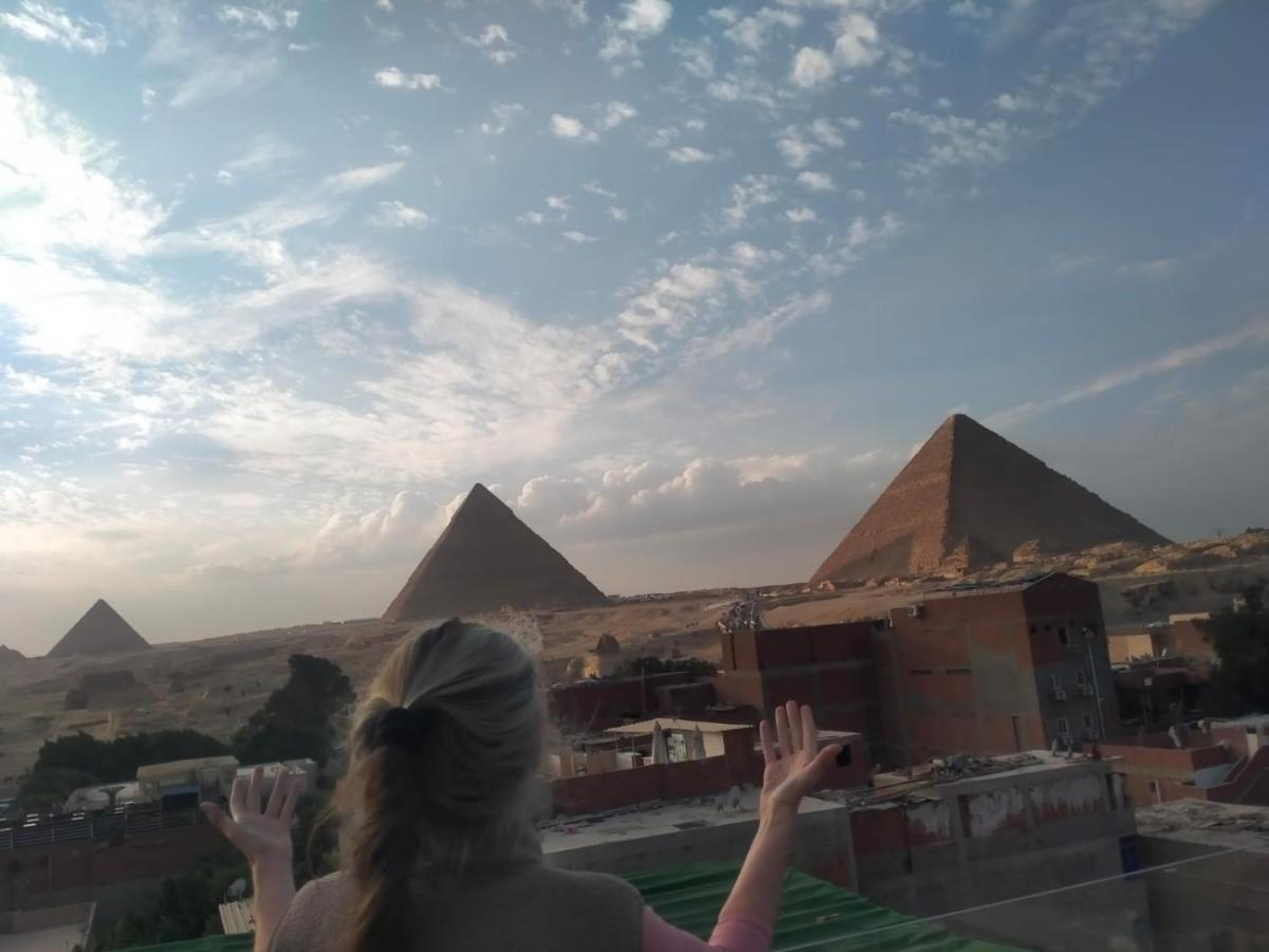 Moses Pyramids Inn Kafret el-Gabal Dış mekan fotoğraf
