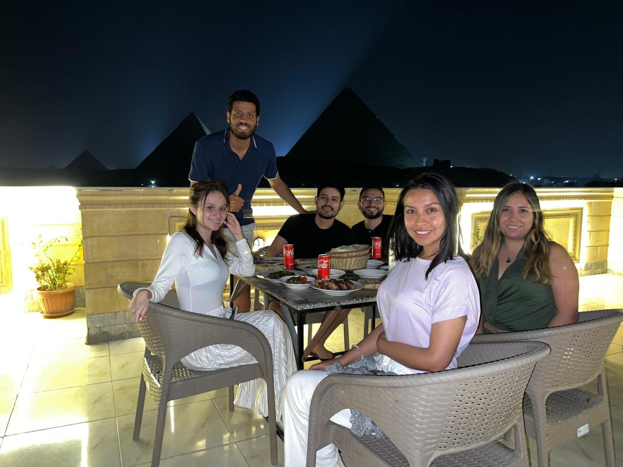 Moses Pyramids Inn Kafret el-Gabal Dış mekan fotoğraf