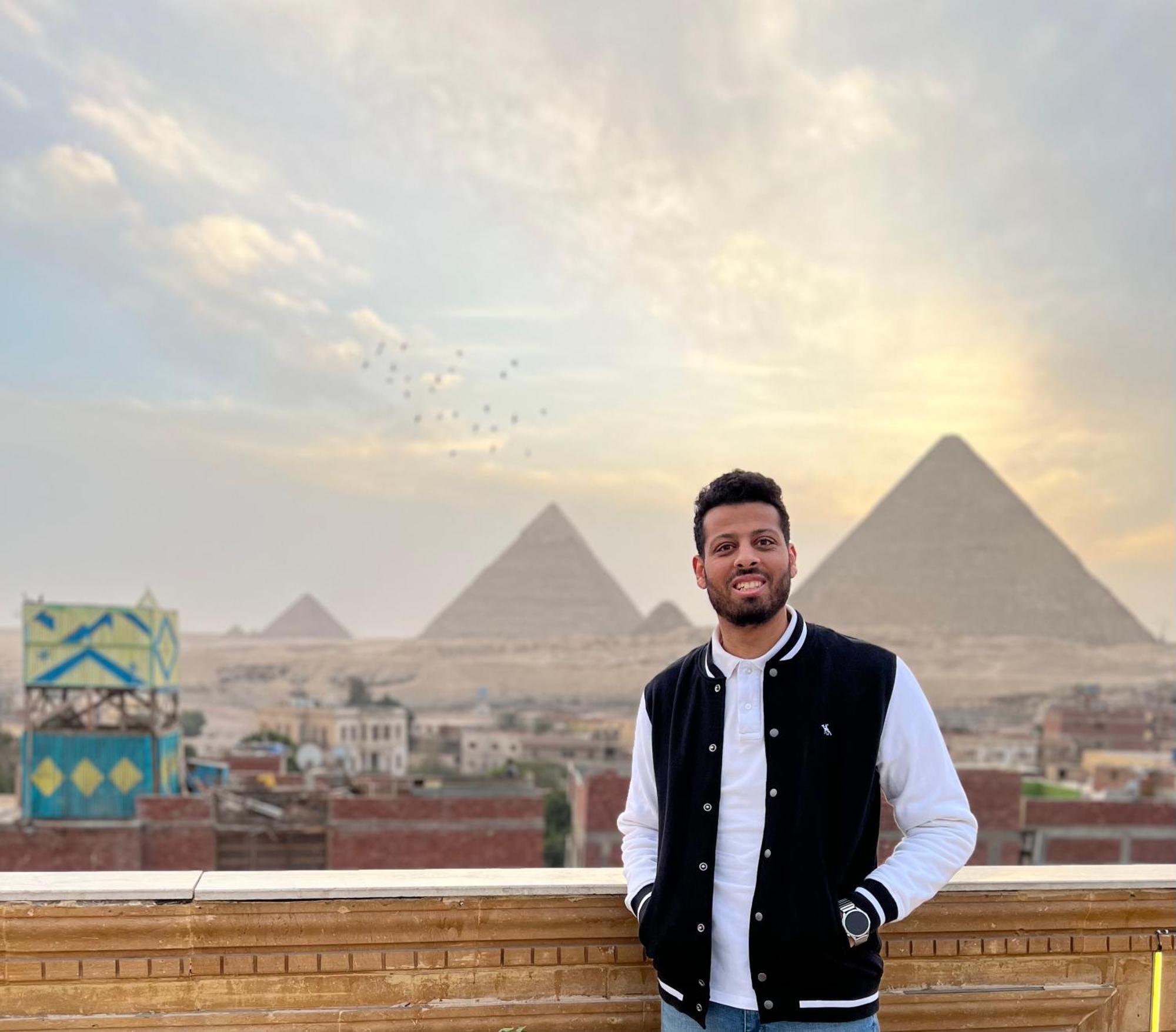 Moses Pyramids Inn Kafret el-Gabal Dış mekan fotoğraf