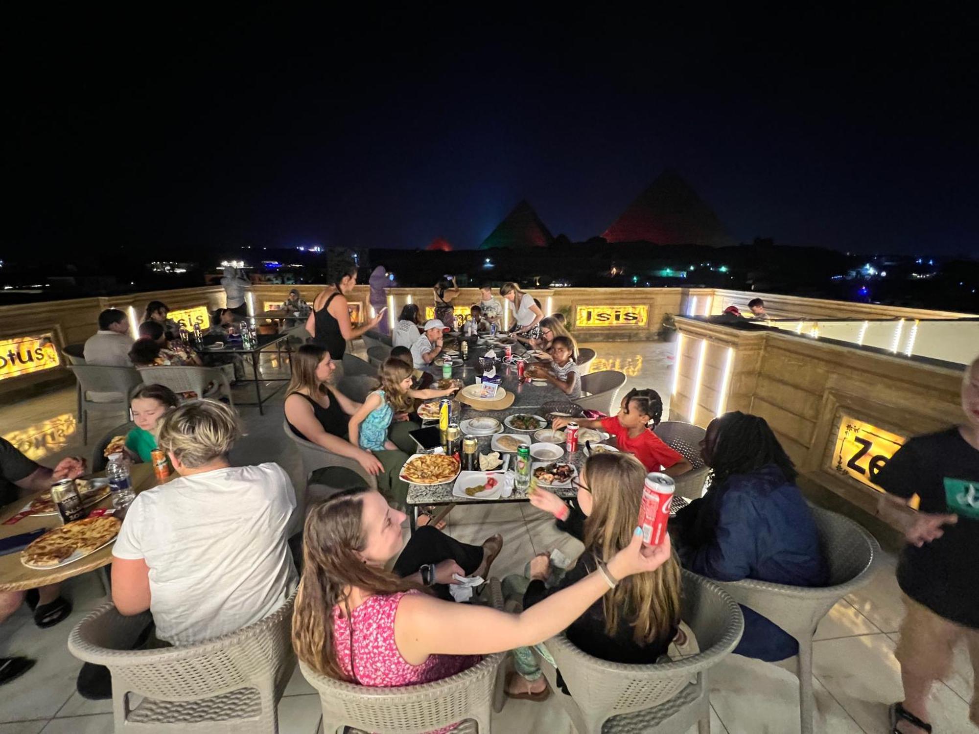 Moses Pyramids Inn Kafret el-Gabal Dış mekan fotoğraf